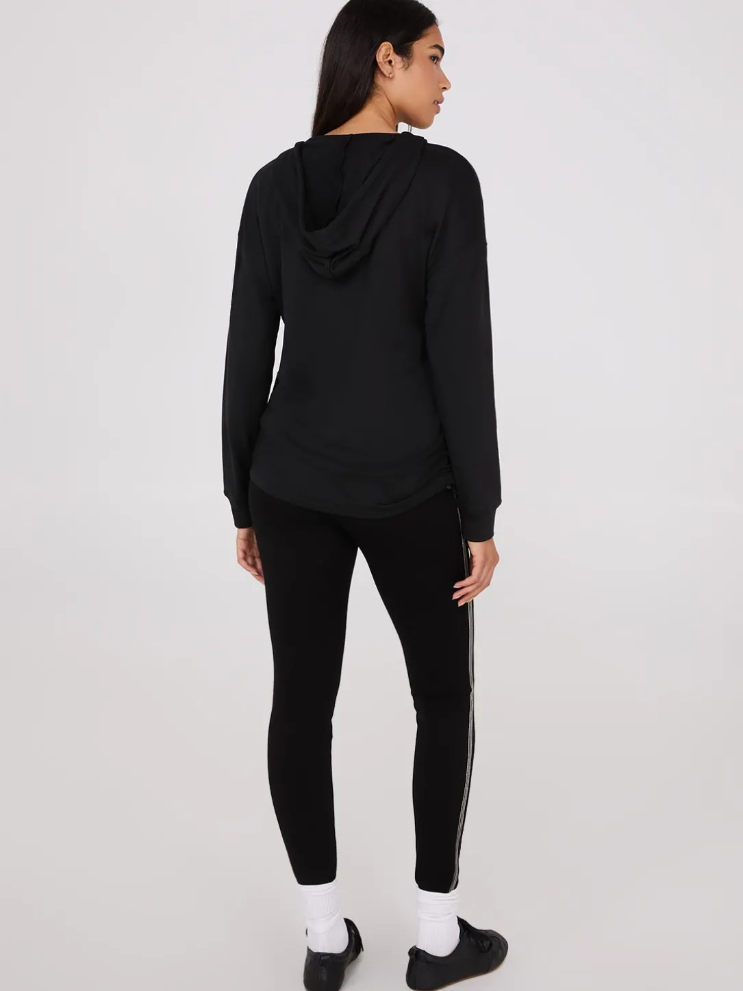 Adjustable Side Hoodie