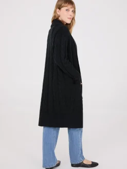 Cable Knit Duster