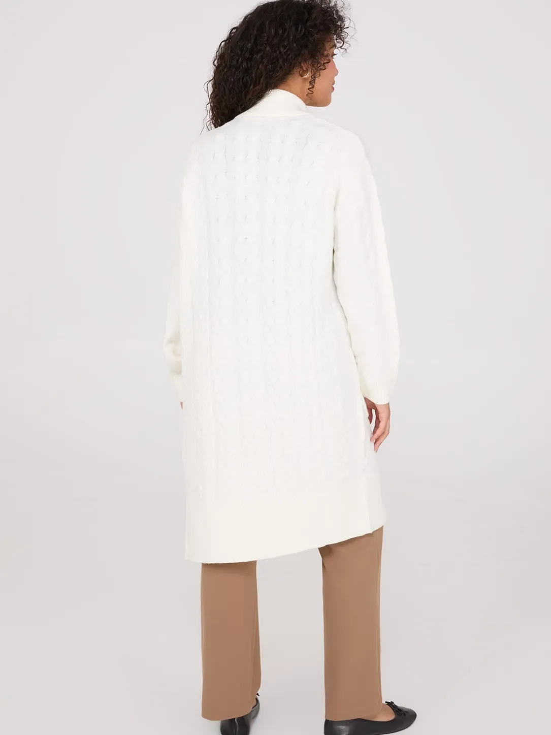 Cable Knit Duster