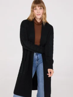 Cable Knit Duster