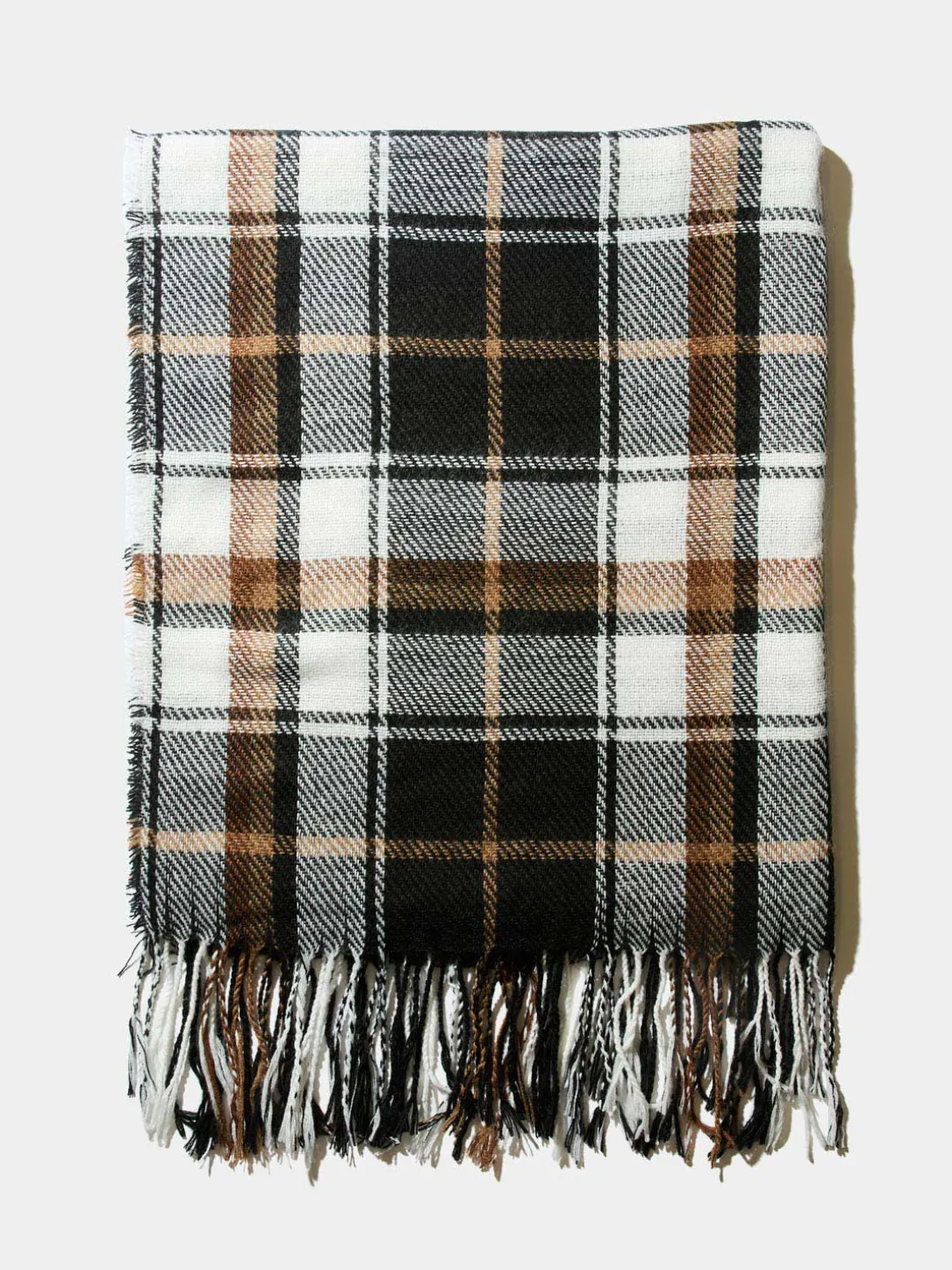 Checked Scarf