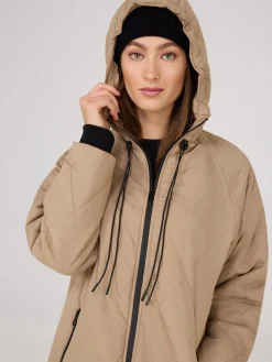 Diamond Quilted Puffer