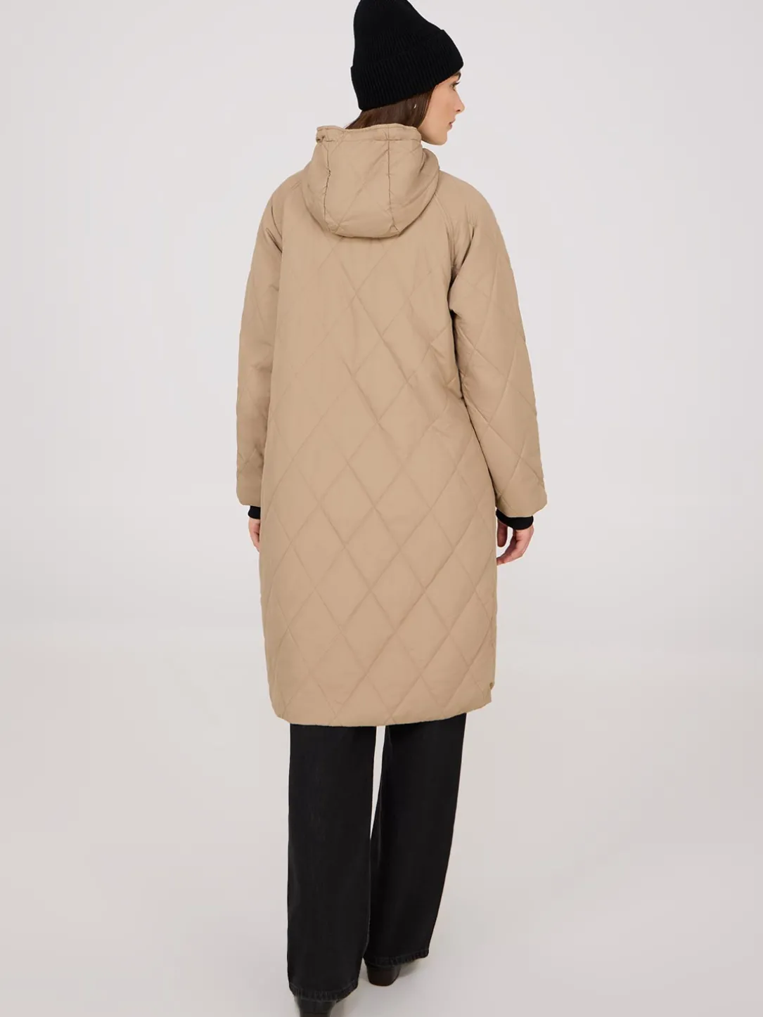 Diamond Quilted Puffer