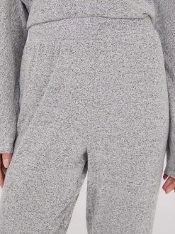 Dolman Sleeve Melange Pajama Set