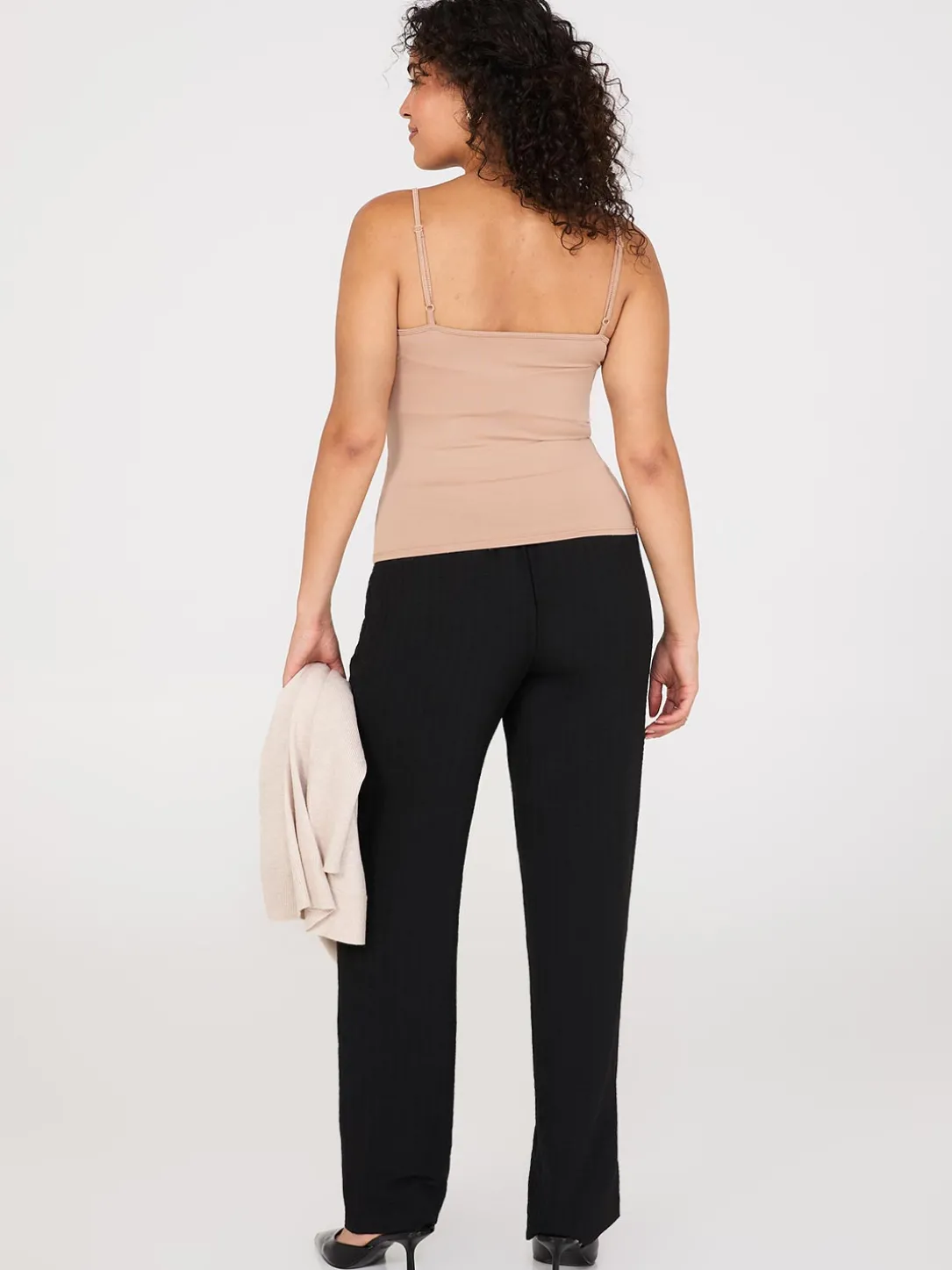 Double Layer Spaghetti Strap Cami
