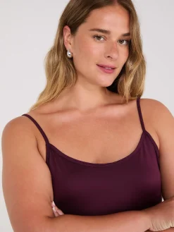 Double Layer Spaghetti Strap Cami