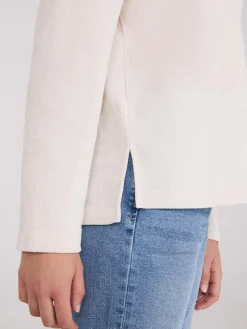 Drop Shoulder Chenille Top