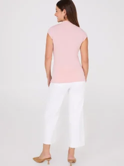 Extended Sleeve Funnel Neck Top