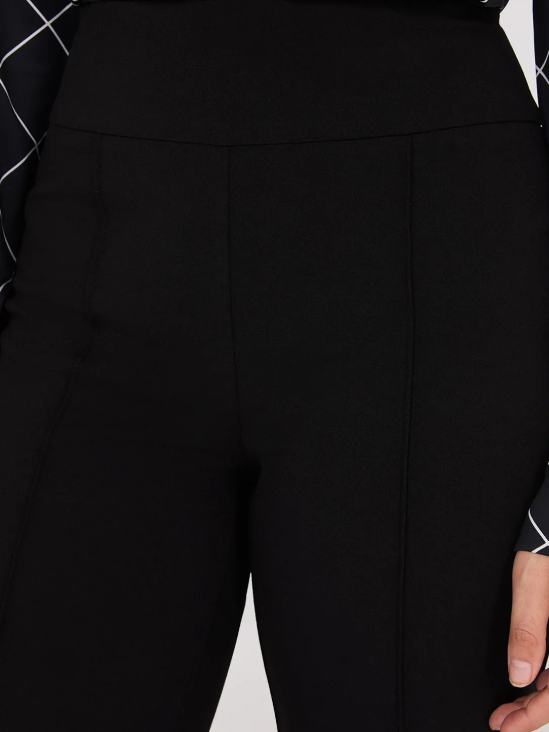 Front Pintuck Straight Leg Pants