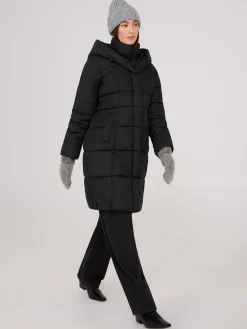 Fuzzy Mittens With Faux Fur Cuffs