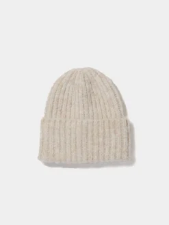 Fuzzy Ribbed Beanie