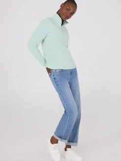 Half-Zip Polar Fleece Top