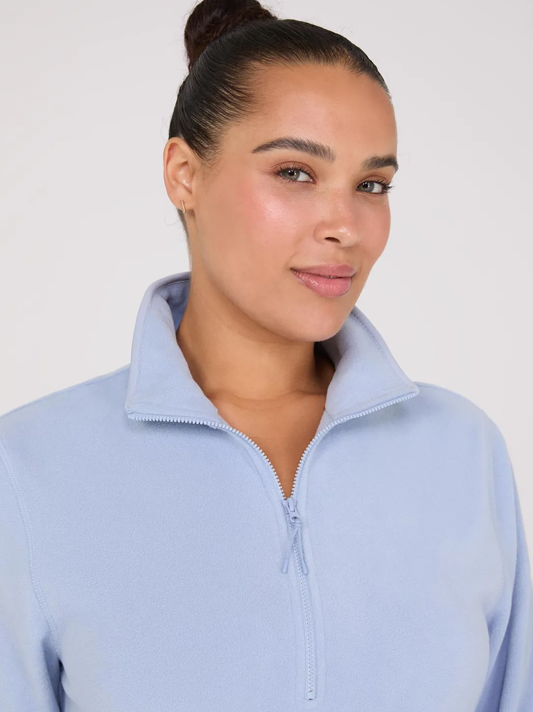 Half-Zip Polar Fleece Top