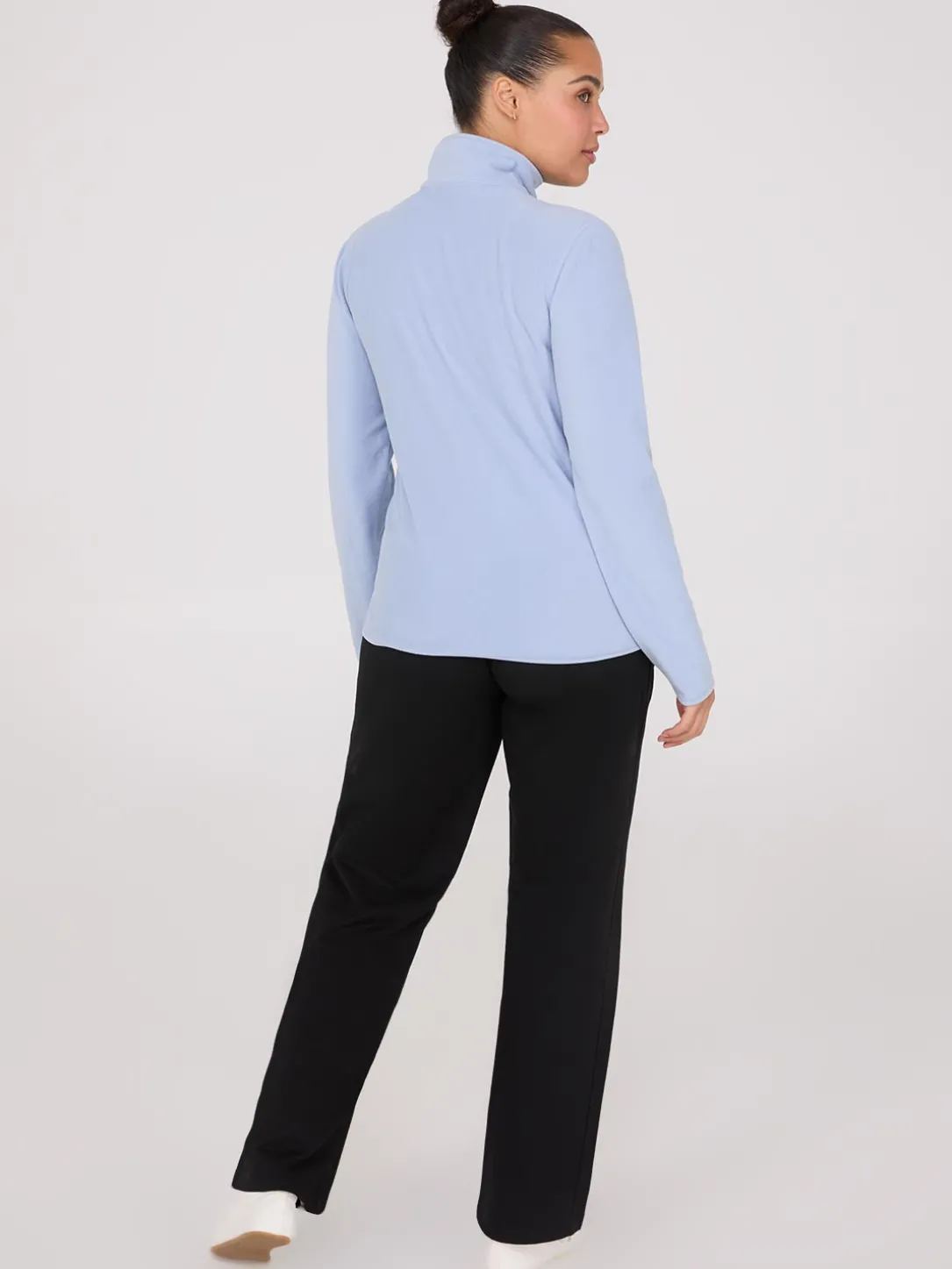Half-Zip Polar Fleece Top