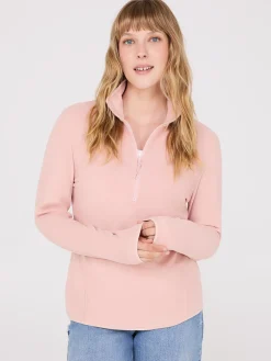 Half-Zip Polar Fleece Top