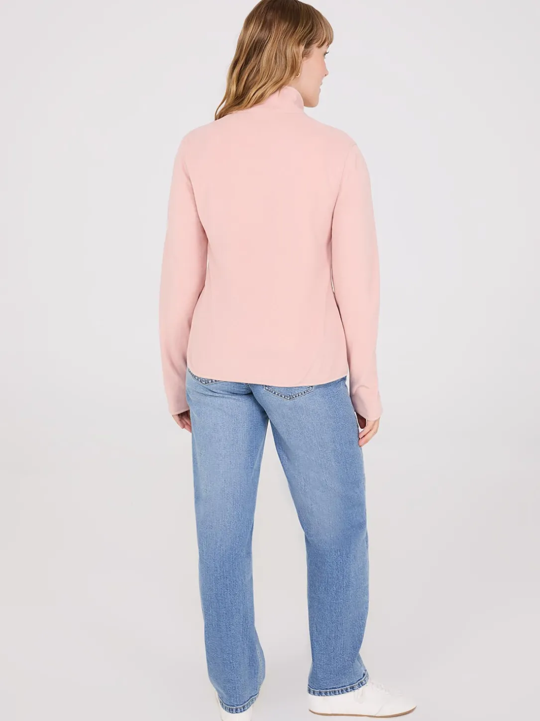 Half-Zip Polar Fleece Top