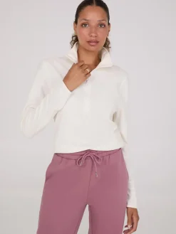 Half-Zip Polar Fleece Top