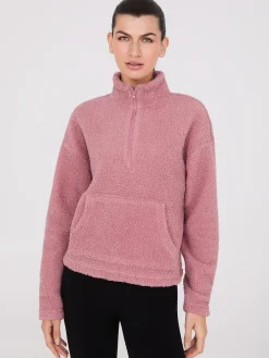Half-Zip Sherpa Sweater