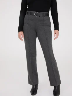 High Rise Straight Leg Pants