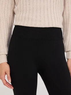 High-Rise Fleece Lined Seamless Leggings
