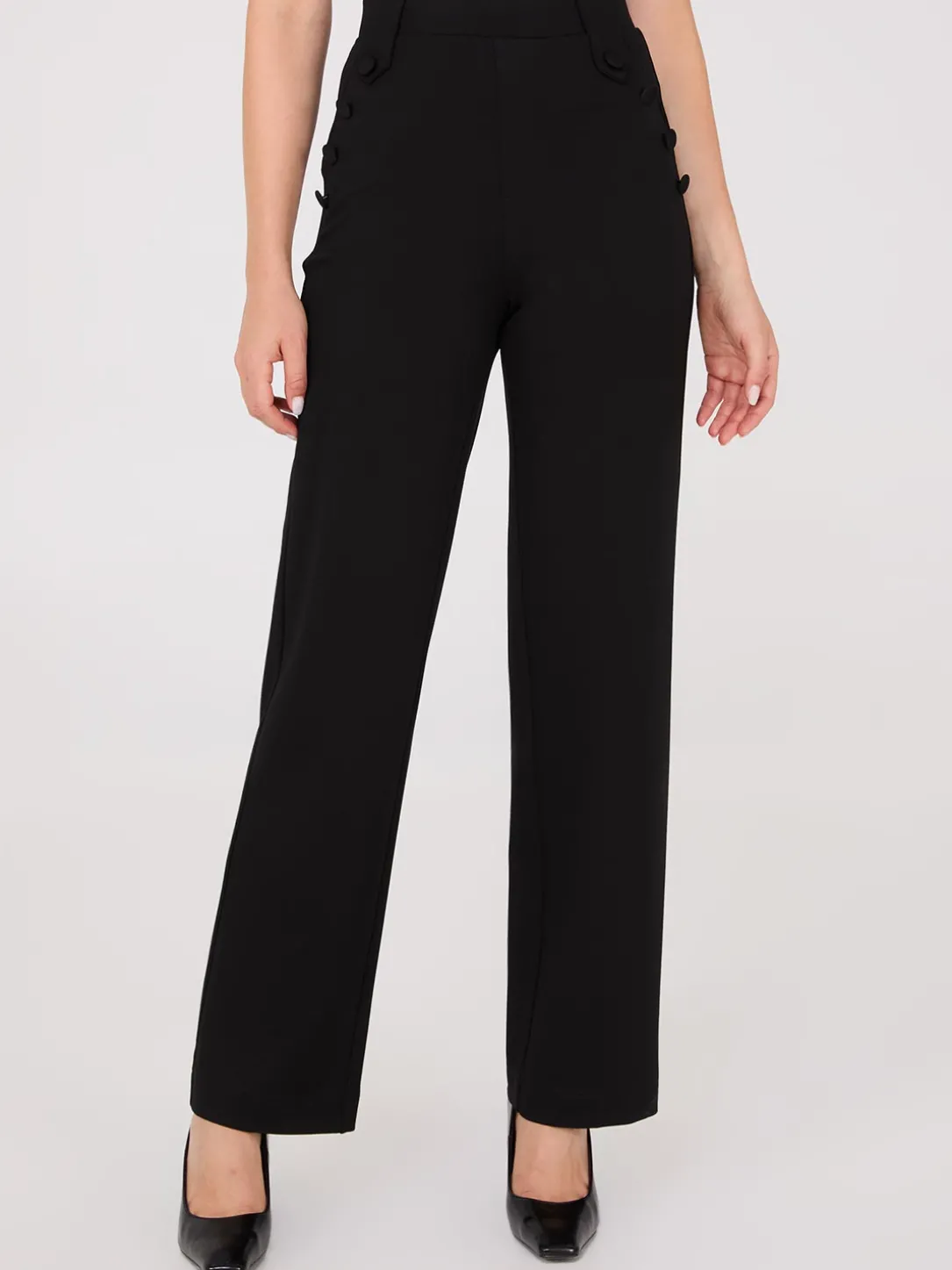 High-Rise With Button Details