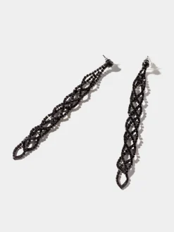 Jewelled Braided Earring