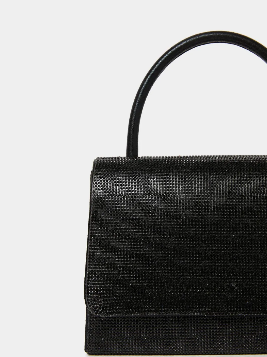 Jewelled Flapover Handbag