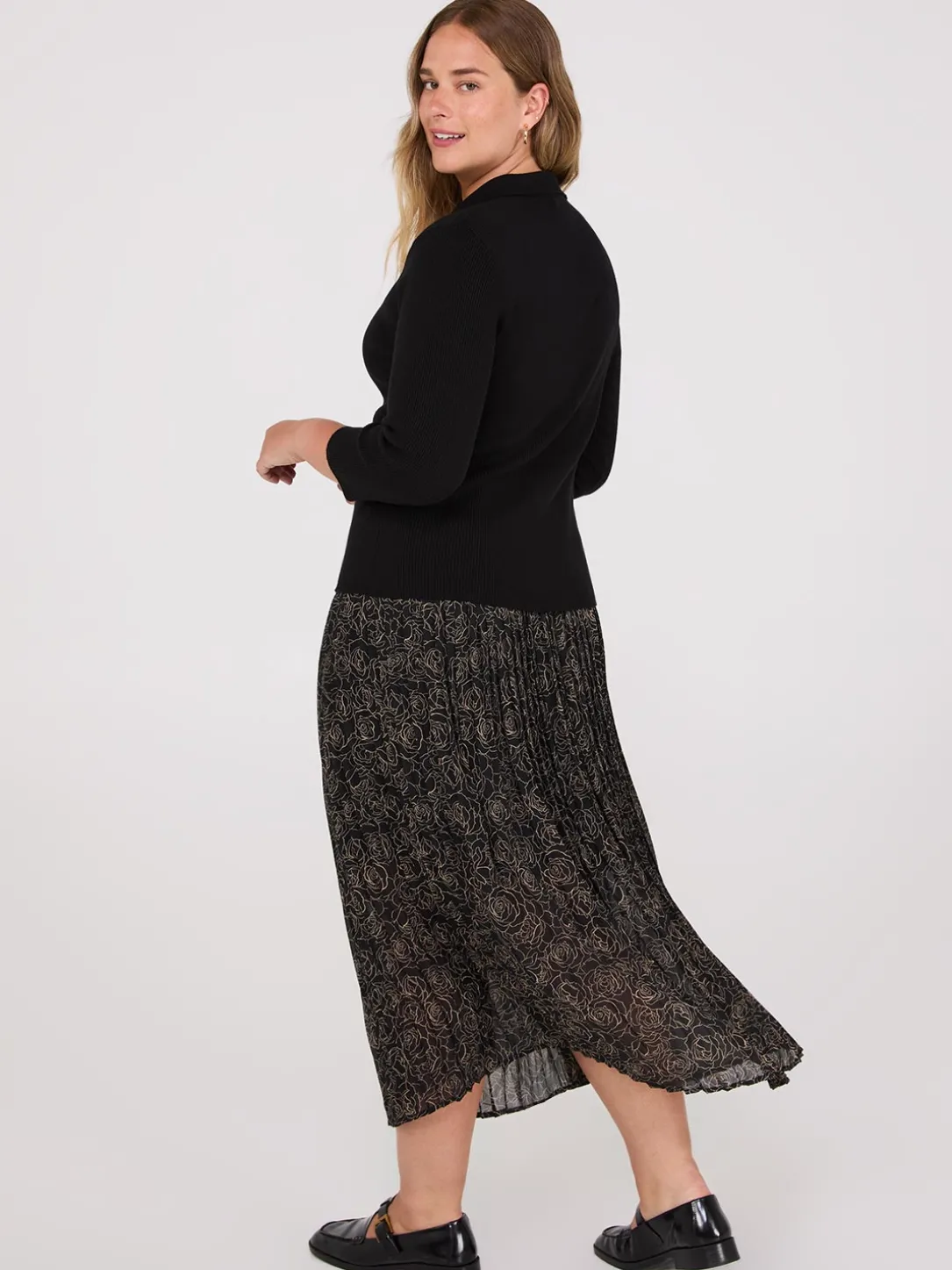 Johnny Collar Ribbed Top