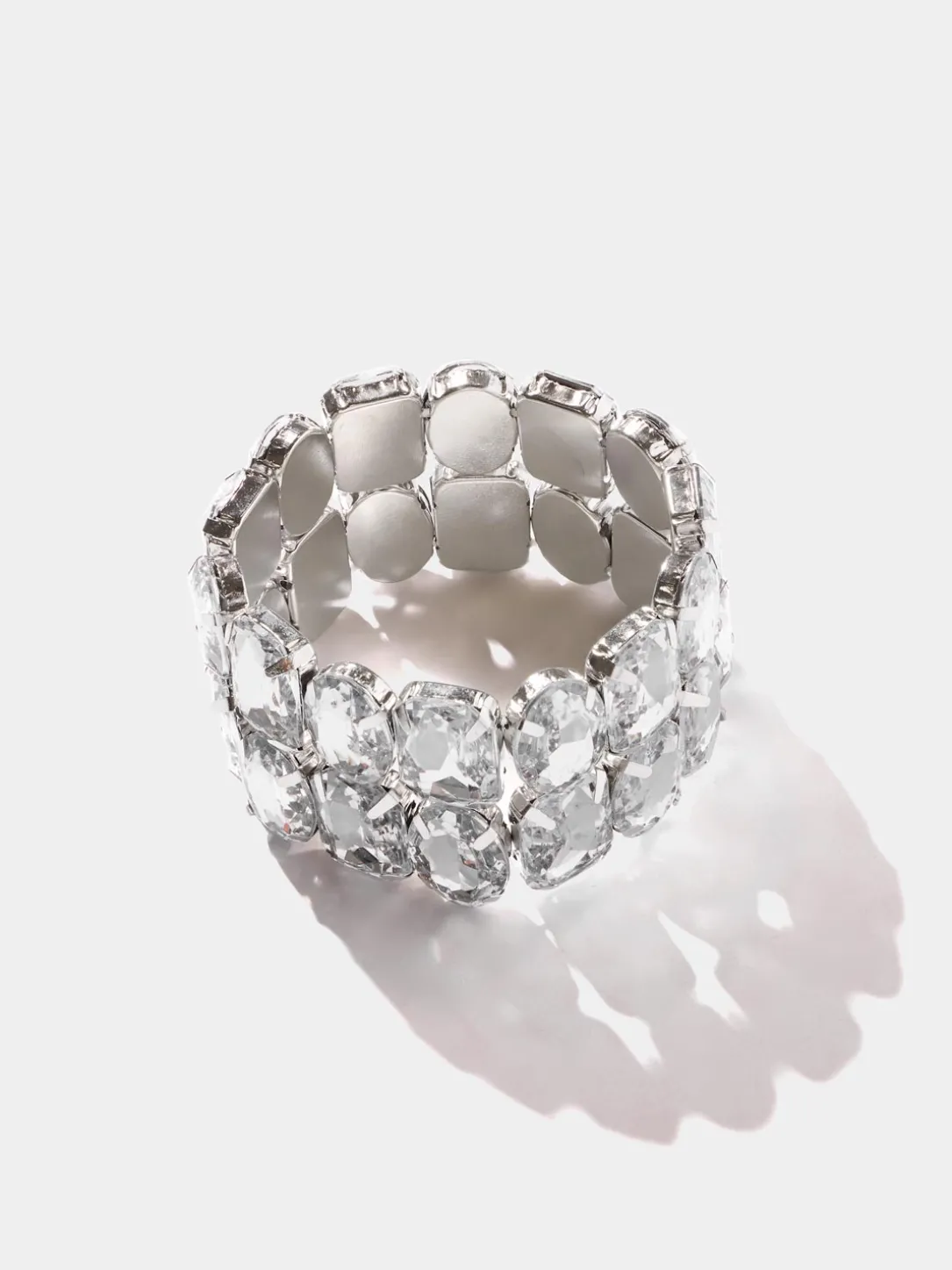 Large Gem Stretch Bracelet