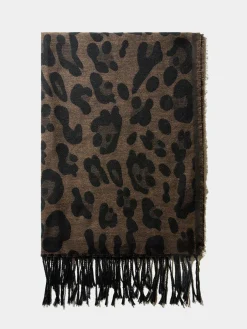 Leopard Print Scarf