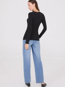 Long Sleeve Round Neck Top