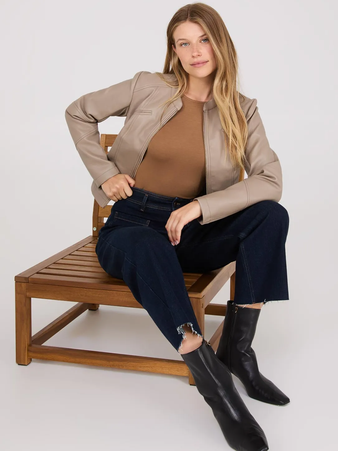 Long Sleeve Round Neck Top