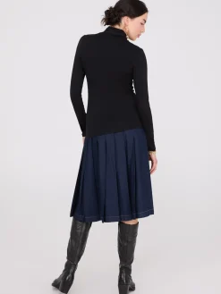 Long Sleeve Turtleneck Top