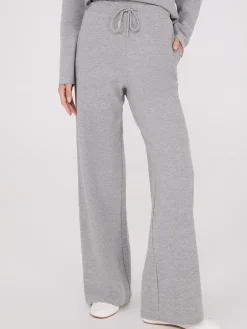 Melange Brushed Ribbed Pants