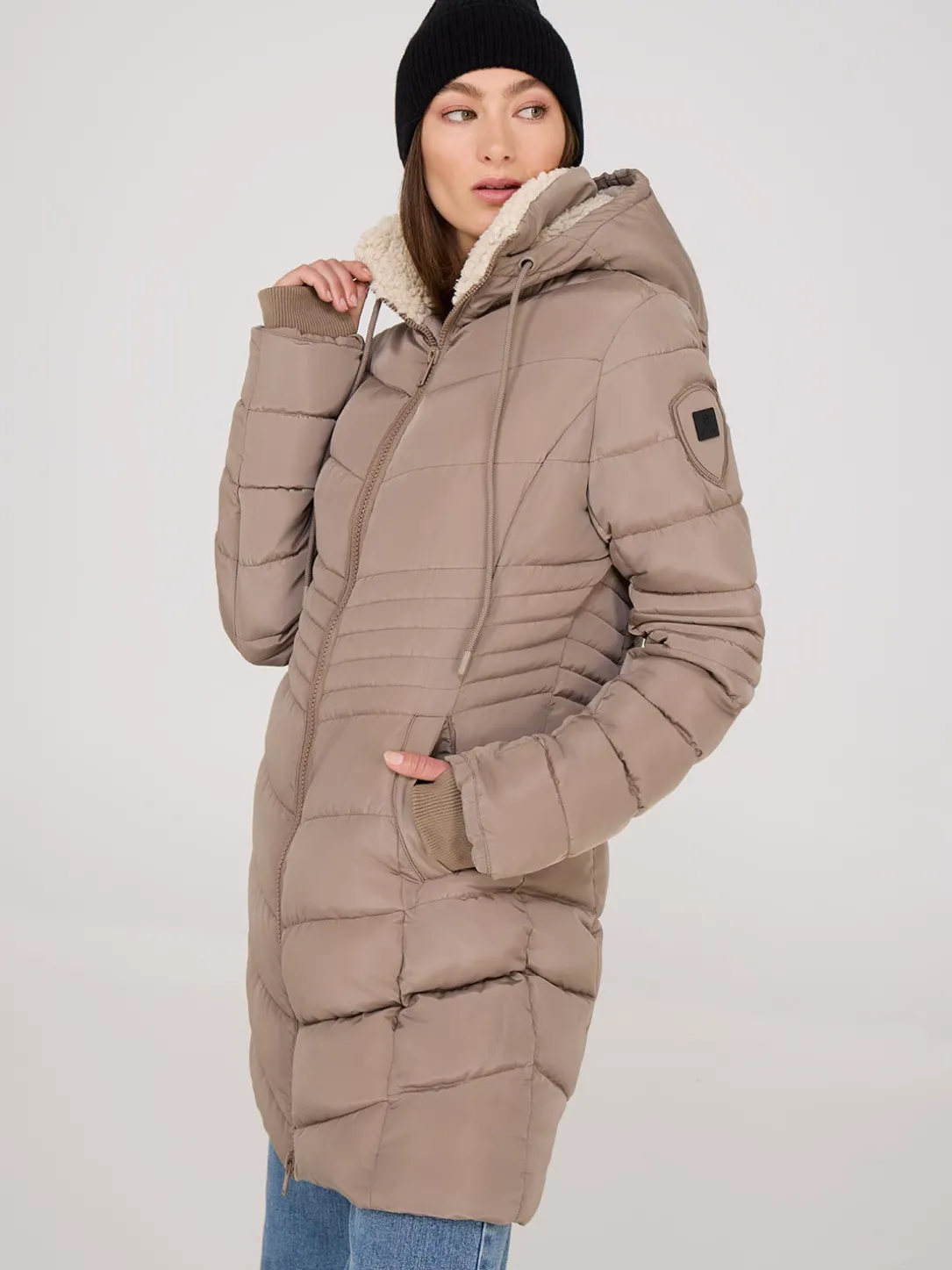 Mid-Length Hooded Puffer