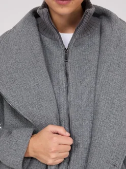 Mid-Length Wrap Coat