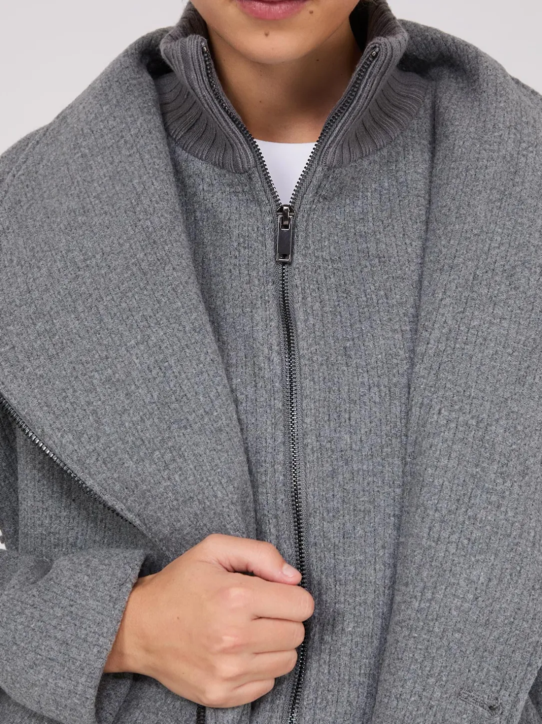 Mid-Length Wrap Coat