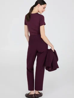 No Waistband Straight Leg Pants