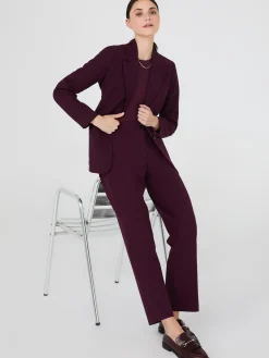 No Waistband Straight Leg Pants