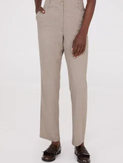 No Waistband Straight Leg Pants