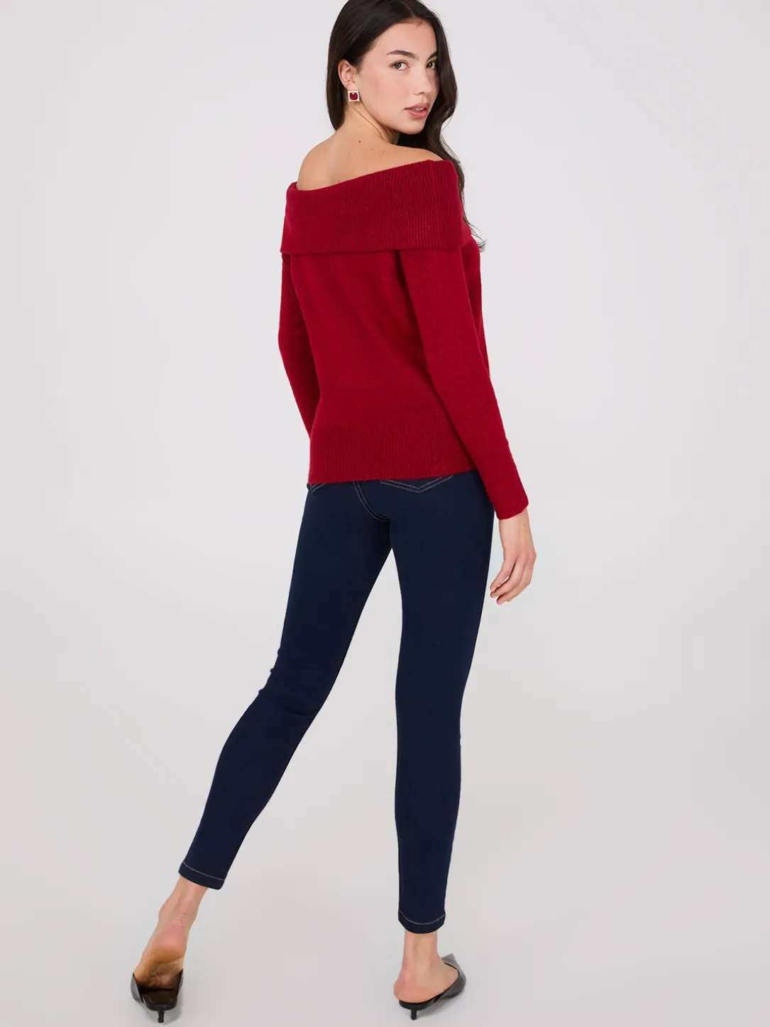 Off-The-Shoulder Sweater