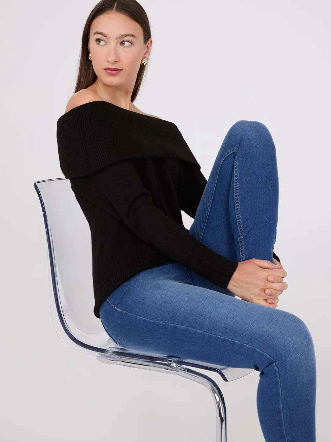 Off-The-Shoulder Sweater