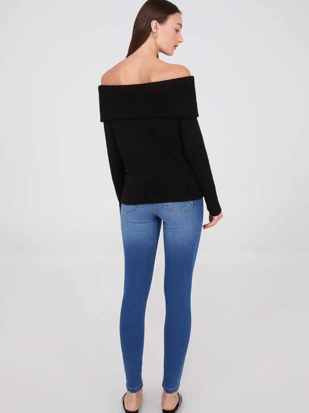 Off-The-Shoulder Sweater