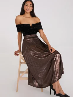 Off-The-Shoulder Velvet Top