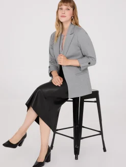 Open-Front Blazer