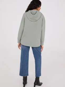 Ottoman Ribbed Hoodie