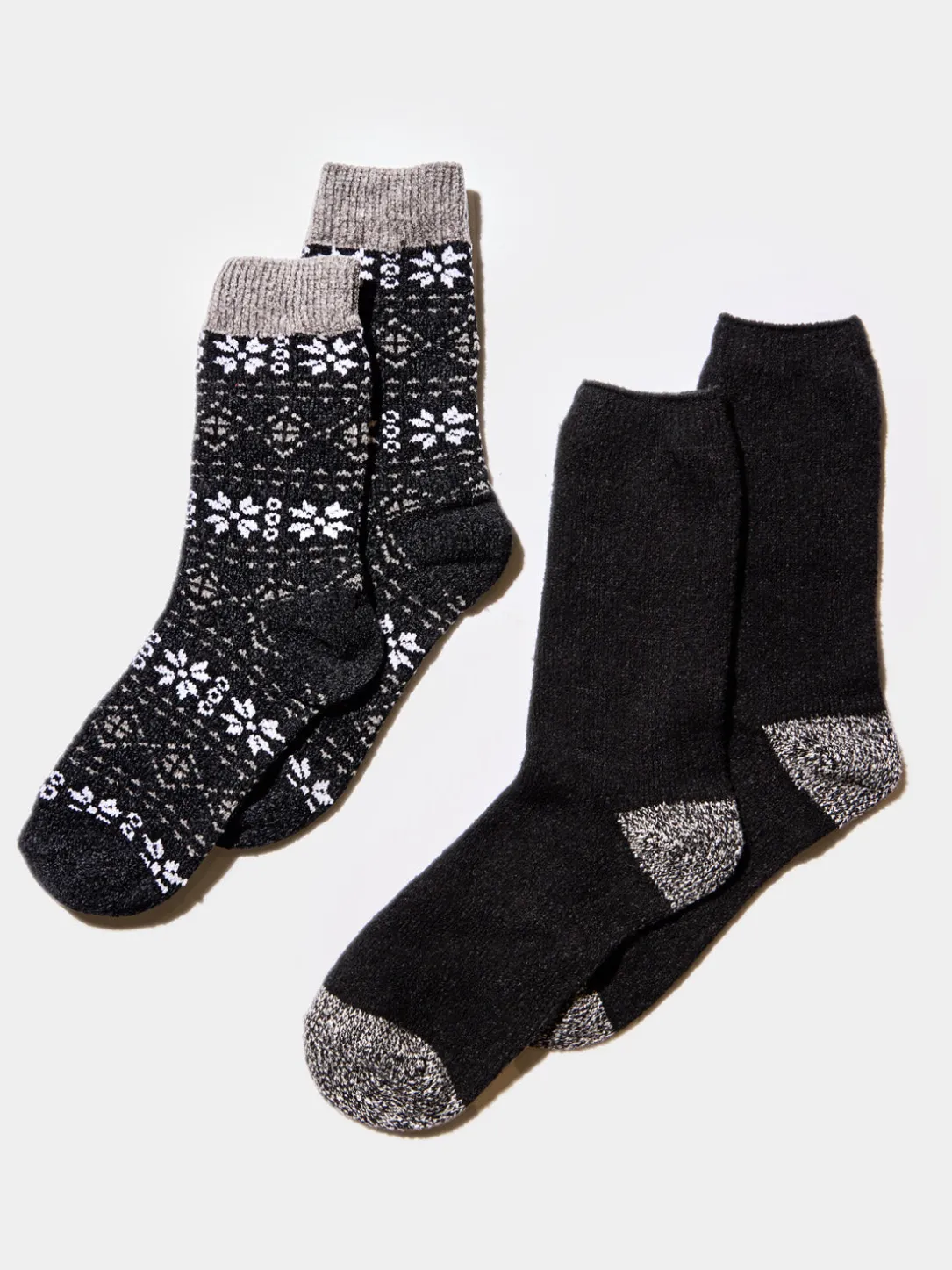 2-Pack Mixed Holiday Socks