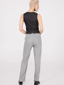 Pinstripe 3-Button Vest