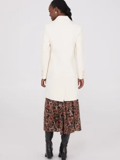 Plaid Single-Breasted Car Coat