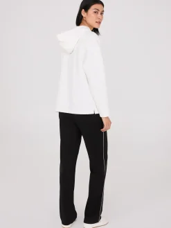 Quilted Jacquard Hoodie